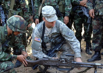 Alaska soldiers train with Thai army