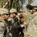 Meeting with Iraqi military officer