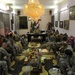 Meeting with Iraqi military officer