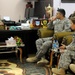 Meeting with Iraqi military officer