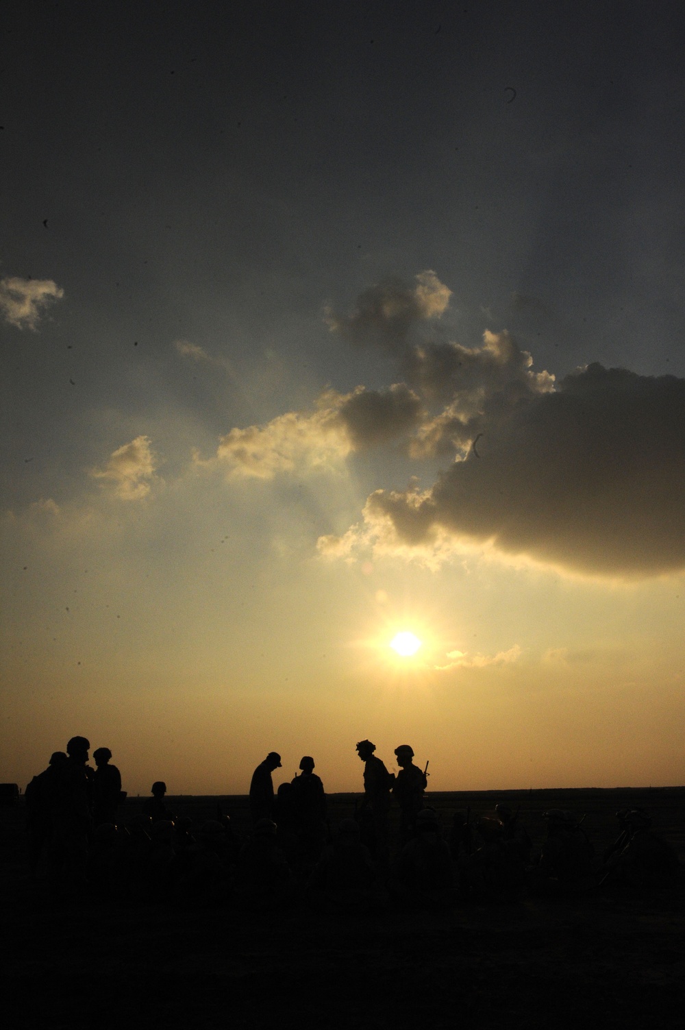 Kirkush military base visit