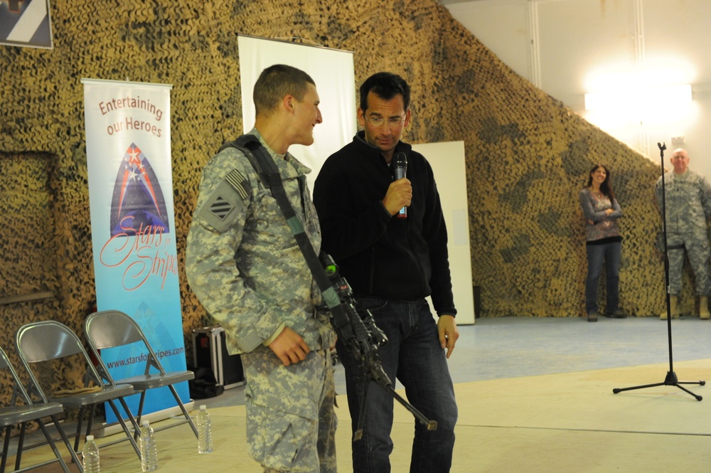 Improv in Iraq Tour at Camp Ramadi