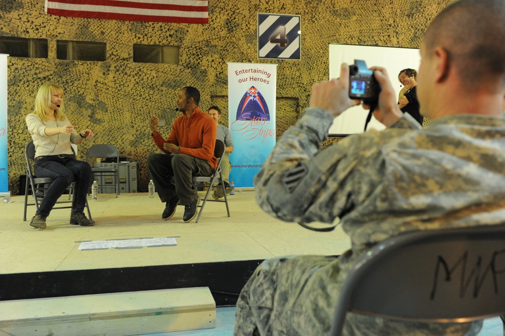 Improv in Iraq Tour at Camp Ramadi