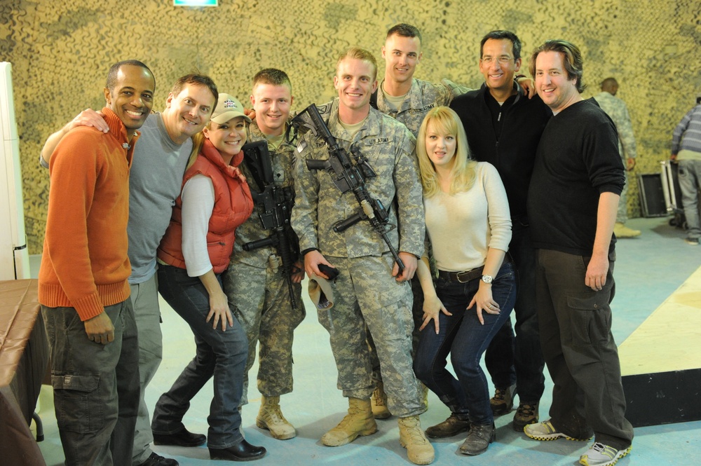 Improv in Iraq Tour at Camp Ramadi