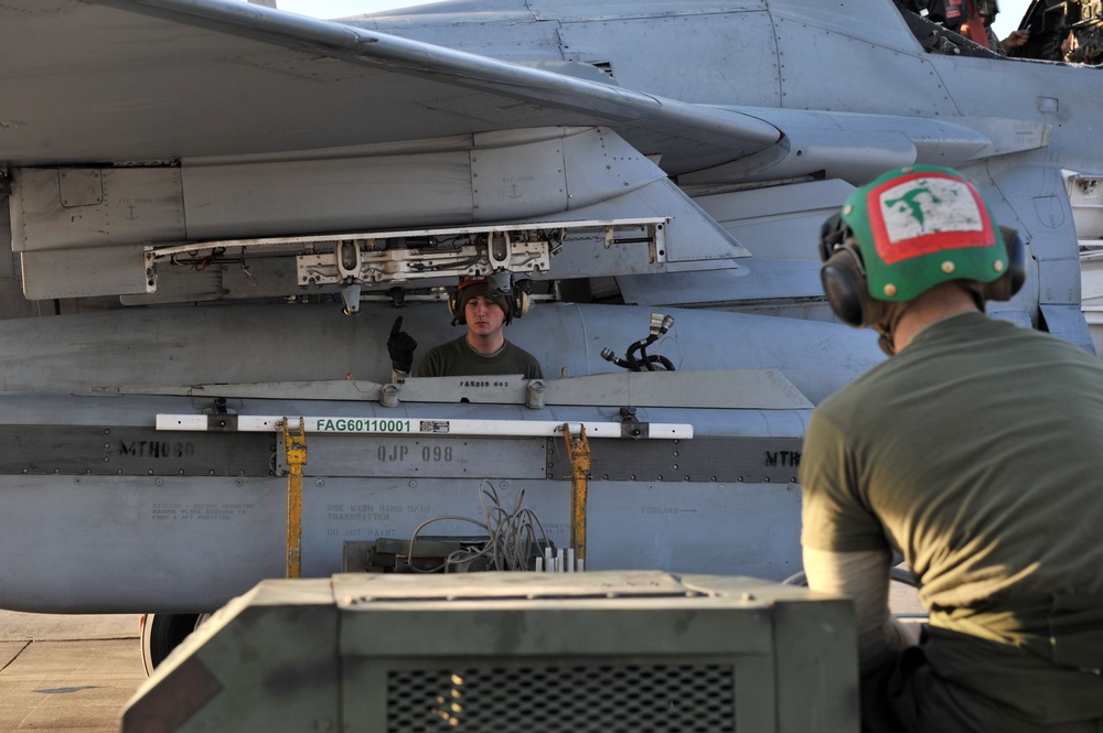 Marines in Bagram Airfield