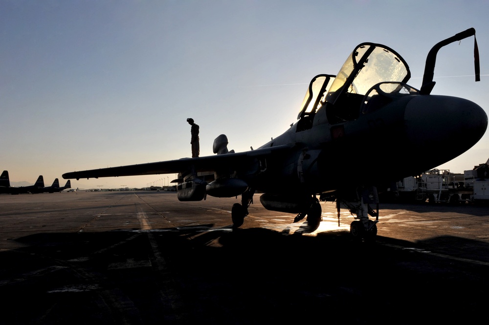 Marines in Bagram Airfield