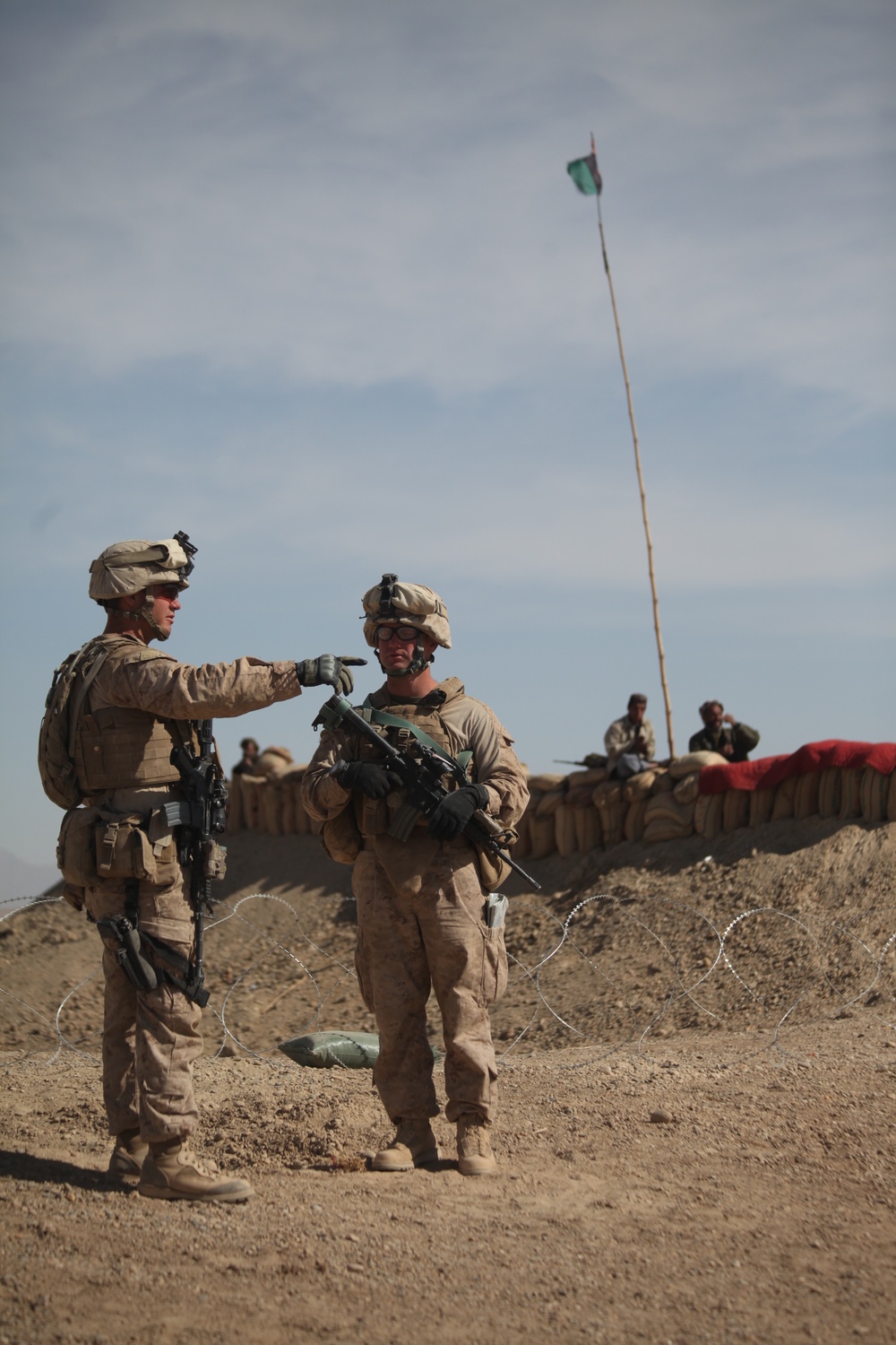 Overwatch across the desert