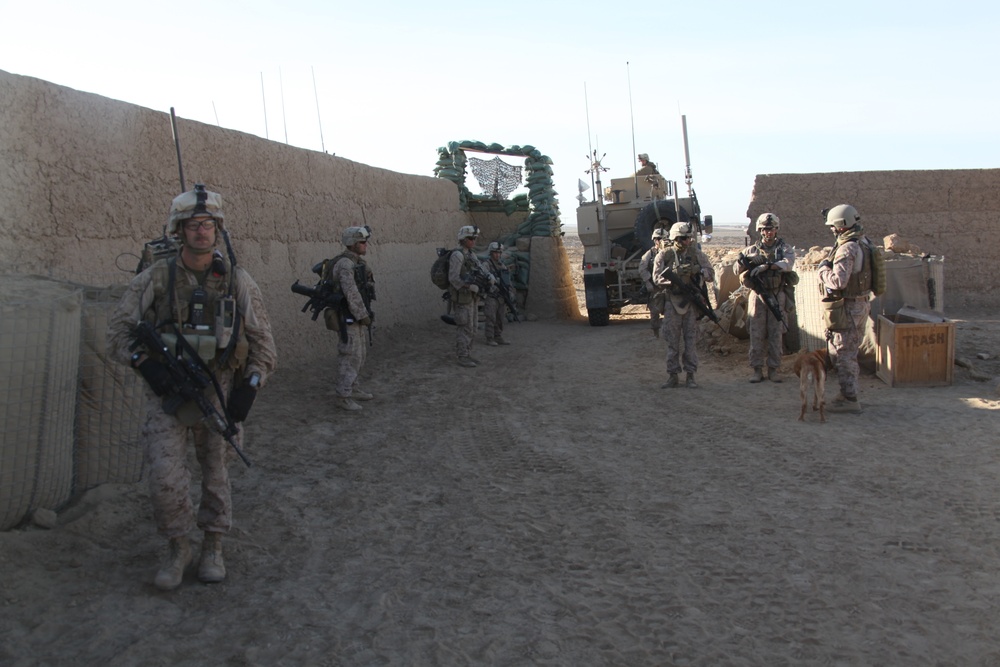 Operation Enduring Freedom-First Patrol Company I