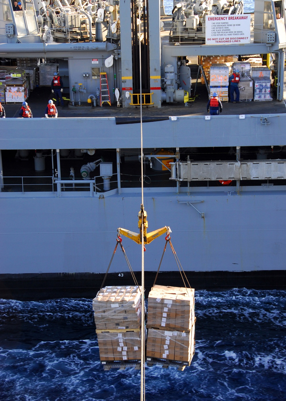 USS Ronald Reagan Action