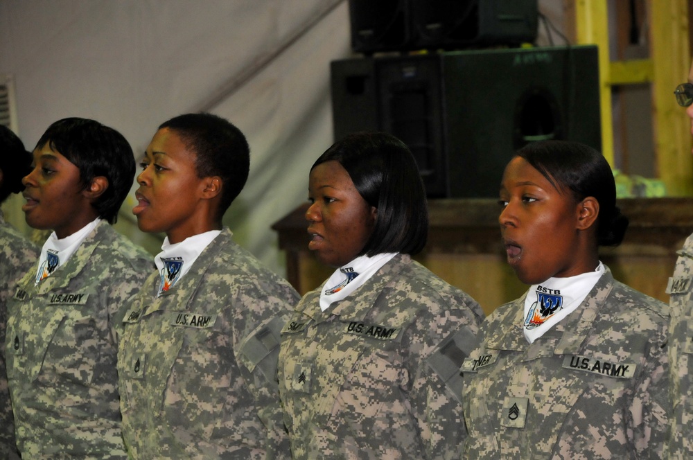 Phoenix Battalion holds NCO Induction Ceremony