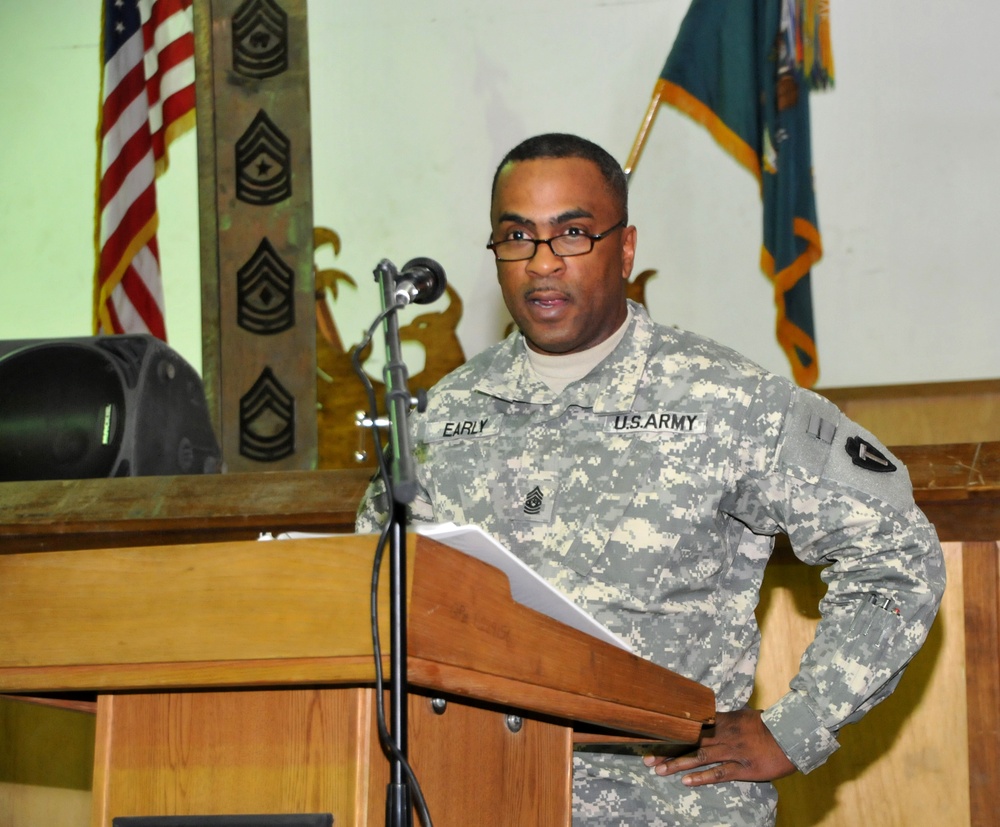 Phoenix Battalion holds NCO Induction Ceremony