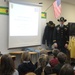 Dragon brigade soldier talks Kansas military history with students