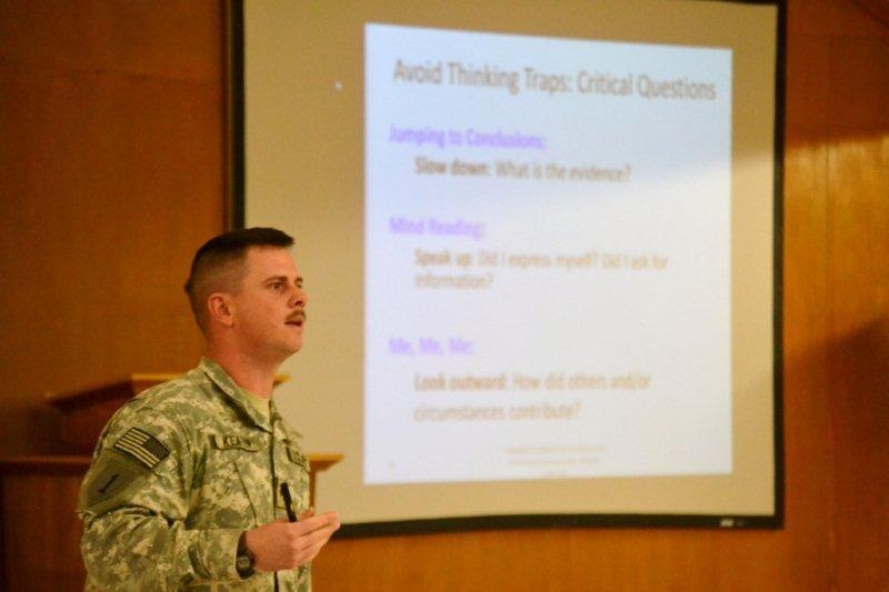 ‘Griffin’ Battalion soldiers build mental toughness through resiliency training