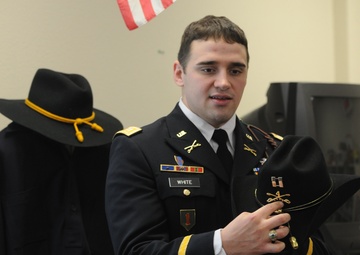 Dragon brigade Soldier talks Kansas military history with students