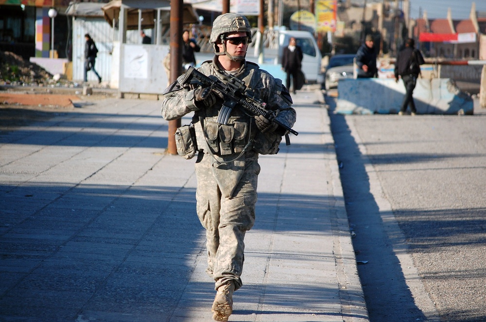 ISF, ‘Ghost’ troops patrol the streets of Qara Qosh