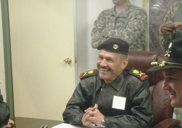 Iraqi Federal Police Division commander visits Joint Security Station Falcon