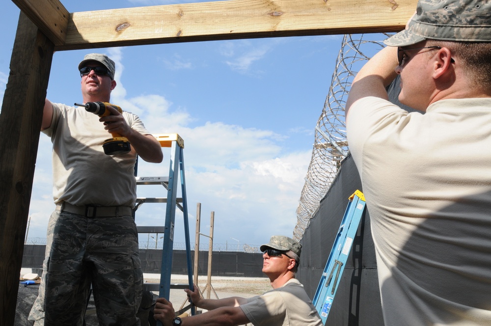 BEEF works at Camp Justice in Guantanamo Bay