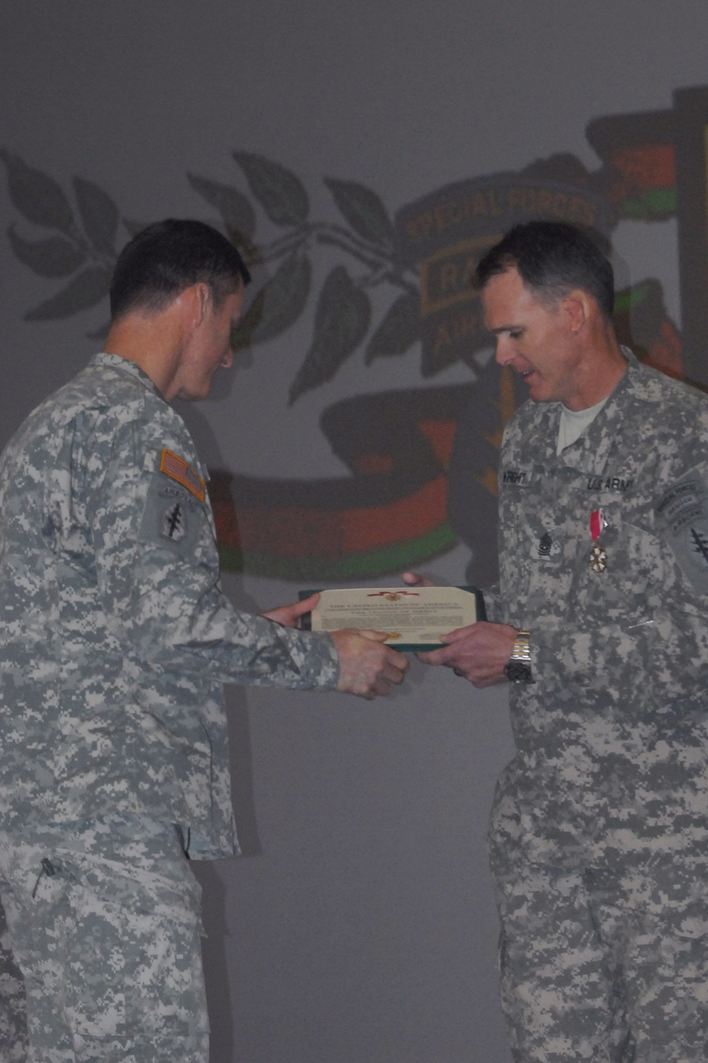 3rd Special Forces Group (Airborne) bids farewell to CSM Wright