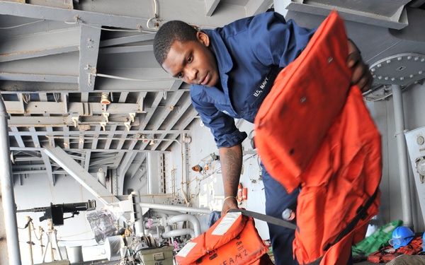 USS Enterprise action