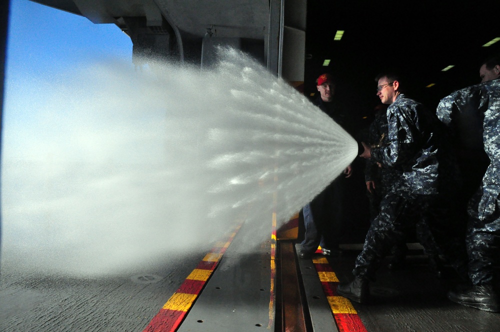 USS Peleliu action