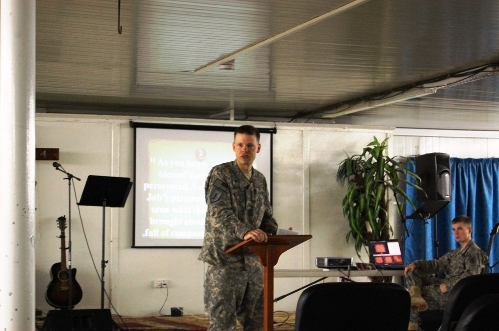 USD-C ‘Vanguard’ Battalion chaplain stresses community support