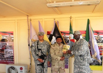 USD-C ‘Lifeline’ Battalion Soldiers teach and mentor Iraqi Army on supply distribution