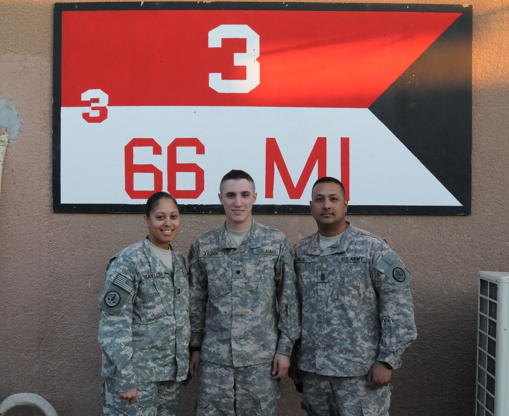 3rd ACR Soldiers nominated for Army-wide award Intelligence Soldiers recognized for outstanding performance