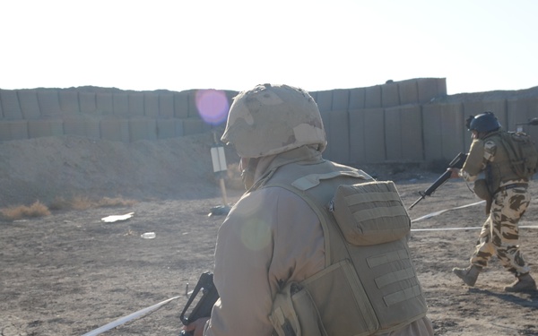 Short Range Marksmanship training exercise