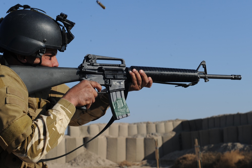 Short Range Marksmanship training exercise