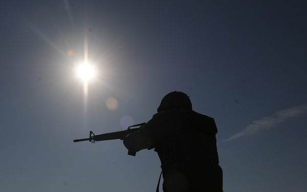 Short Range Marksmanship training exercise