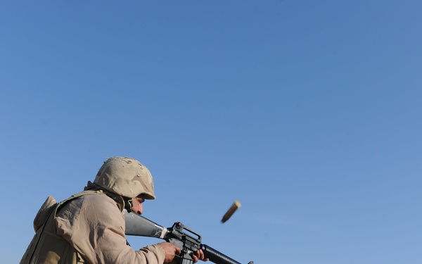 Short Range Marksmanship training exercise