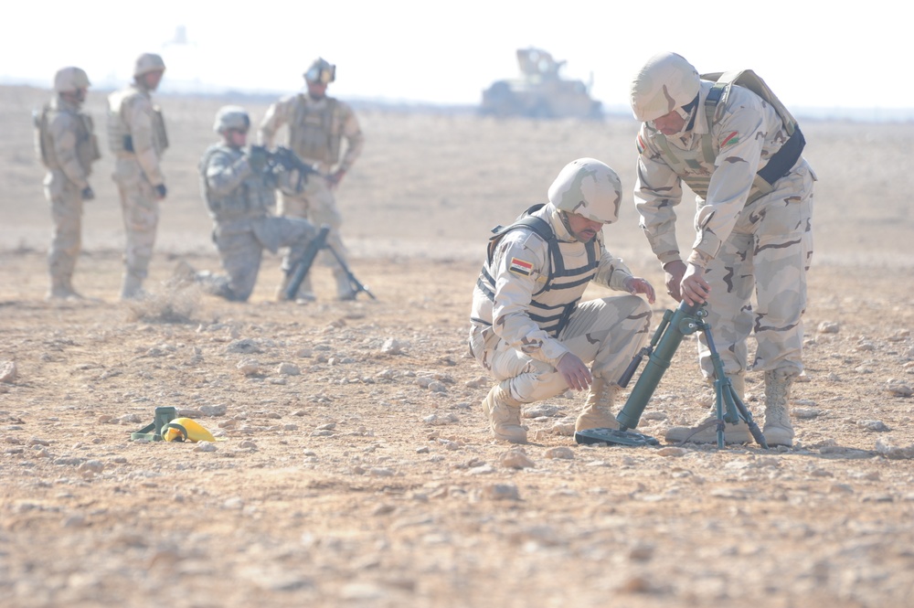 Range exercise in Al Asad