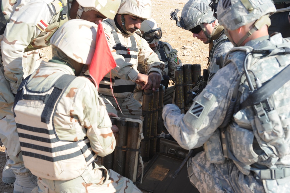 Range exercise in Al Asad