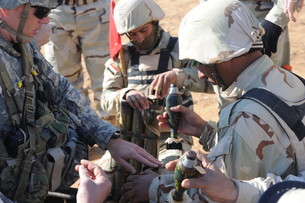 Range exercise in Al Asad