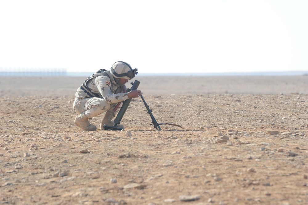 Range exercise in Al Asad