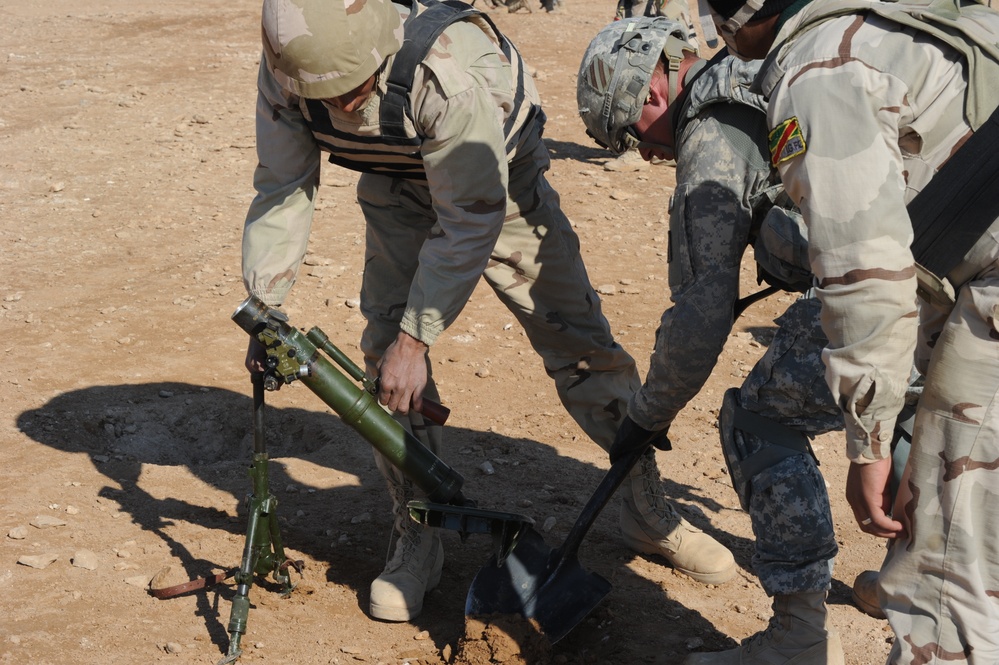 Range exercise in Al Asad