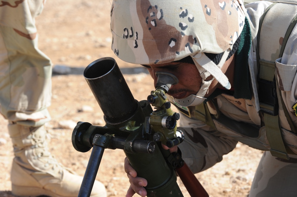 Range exercise in Al Asad