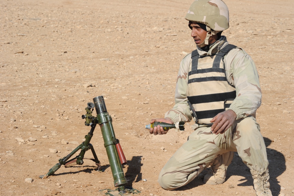 Range exercise in Al Asad