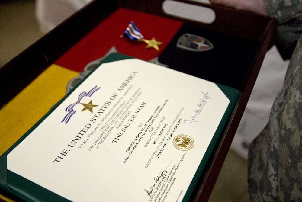 Special Forces soldier awarded for valor in Kandahar