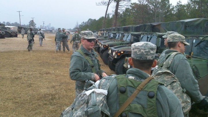 Raiders help train unit for upcoming deployment