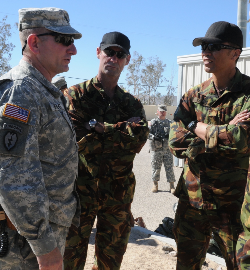 1st Stryker Brigade Combat Team, 25th Infantry Division, Fort Wainwright, Alaska conduct month long training at National Training Center