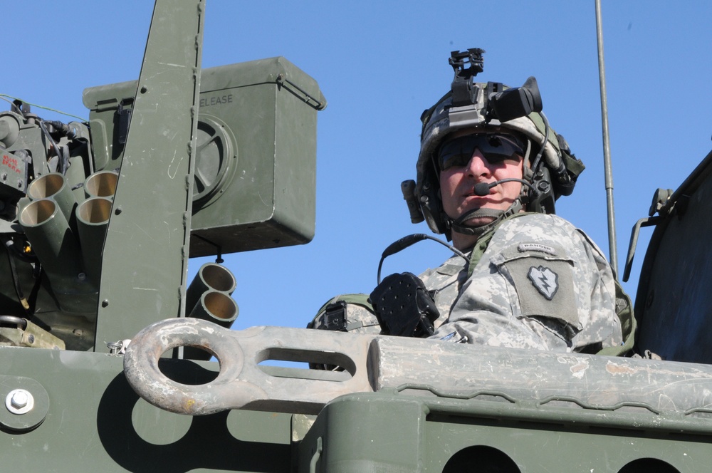 1st Stryker Brigade Combat Team, 25th Infantry Division, Fort Wainwright, Alaska conduct month long training at National Training Center