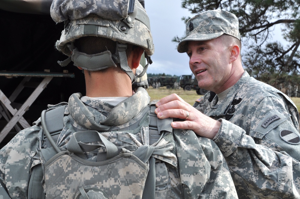 FORSCOM Senior Enlisted Visits JBLM