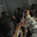 Iraqi medic training