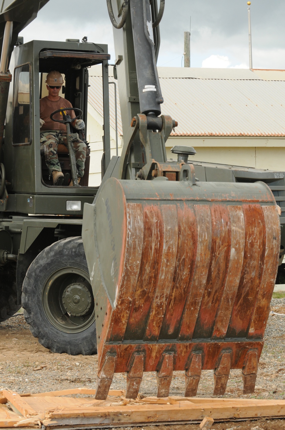 Seabees working at JTF Guantanamo