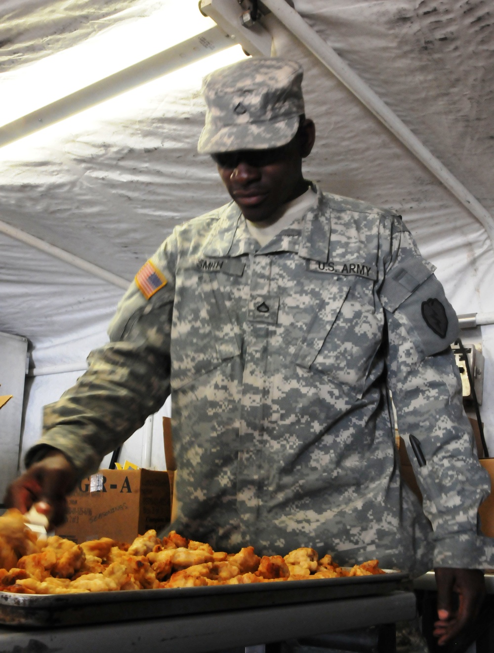 Army Cooks Feeding the Force