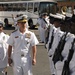 Vice Adm. Harris Jr. Inspect South African Sailors
