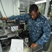 USS George H.W. Bush Sailor Performs Maintenance on Oxygen Analyzer