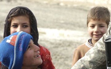 1-181st Infantry's Humanitarian Aid Operations in Kabul