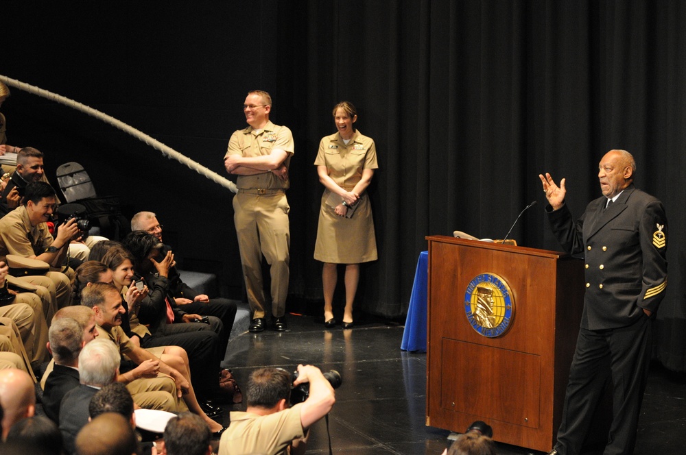 Bill Cosby Honored by Navy
